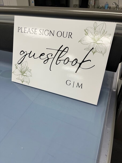Foamcore Signs Photo